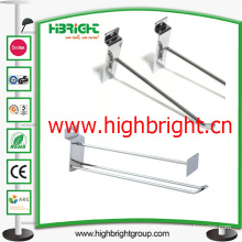 Adhesive Metal Wire Hanging Display J Hook for Supermarket